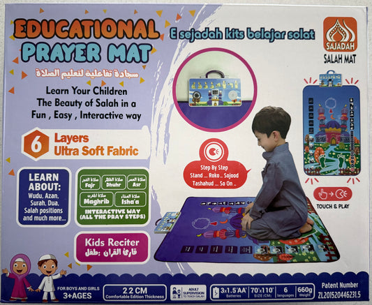 Kids Educational Interactive Prayer Mat